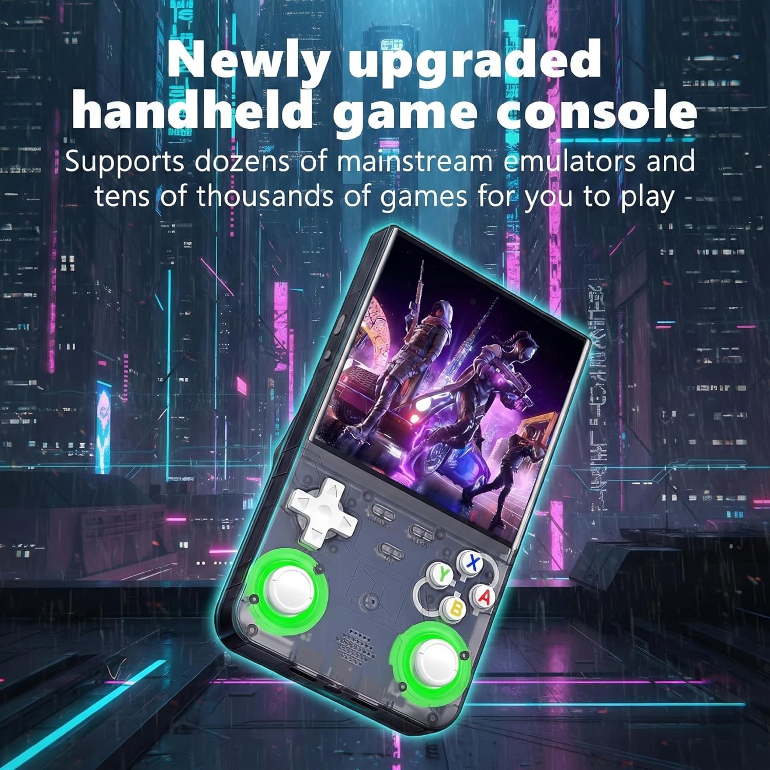 R36 Ultra Retro Handheld Video Game Console 4″ IPS Screen 40000+ Video Games