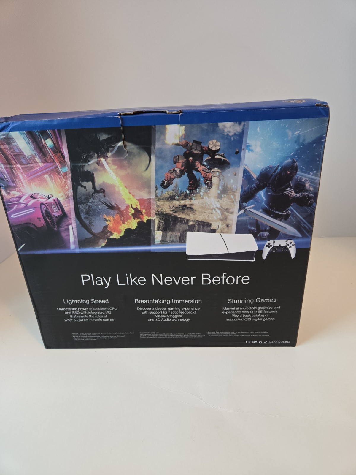 RS5 Q10SE 4K 120Hz HDR 2.4G Wireless Game Console w/ 2 Controllers & TF Card New