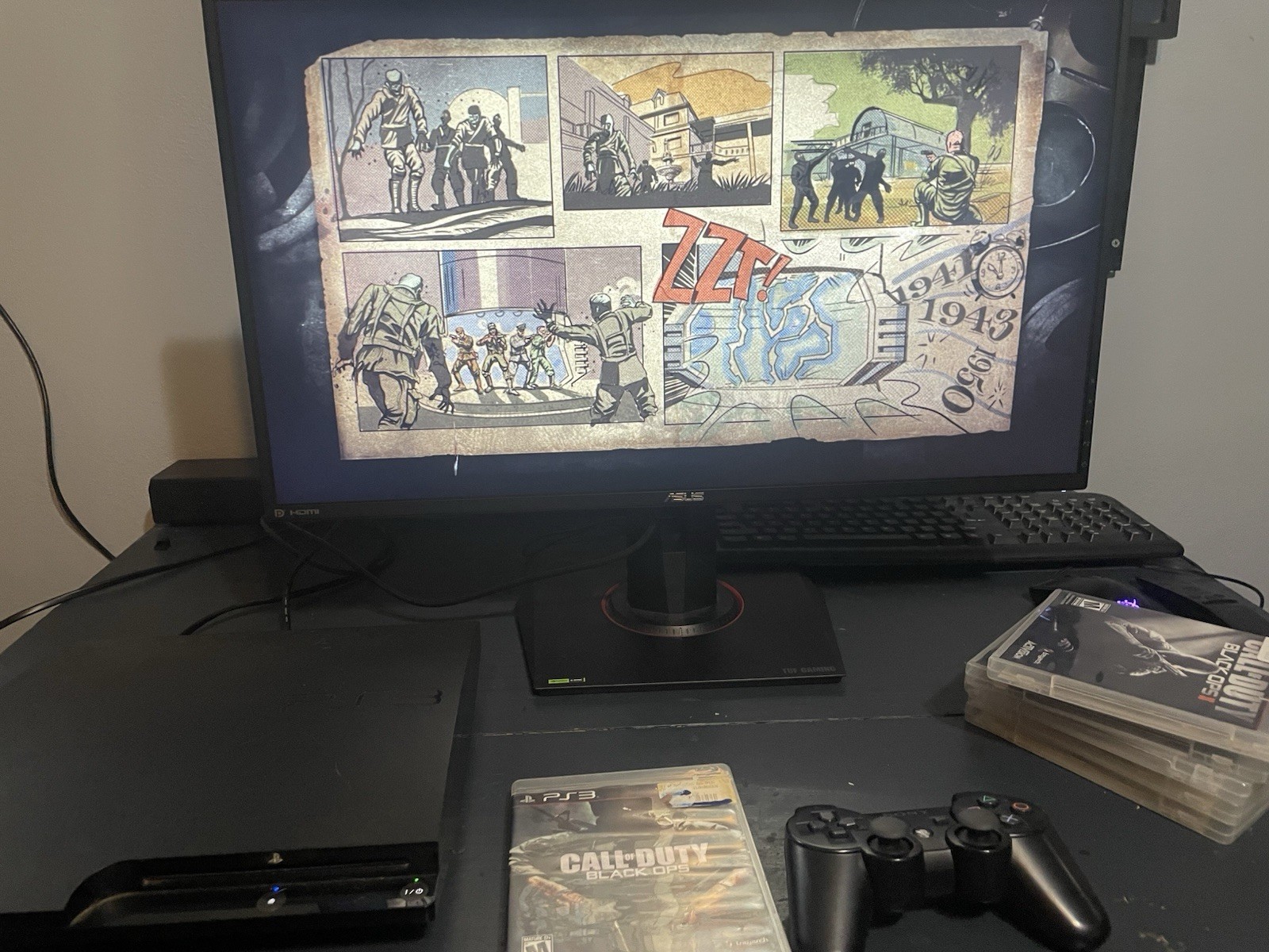 PlayStation 3 W Many Games And 2 Controllers In Perfect Condition Tested