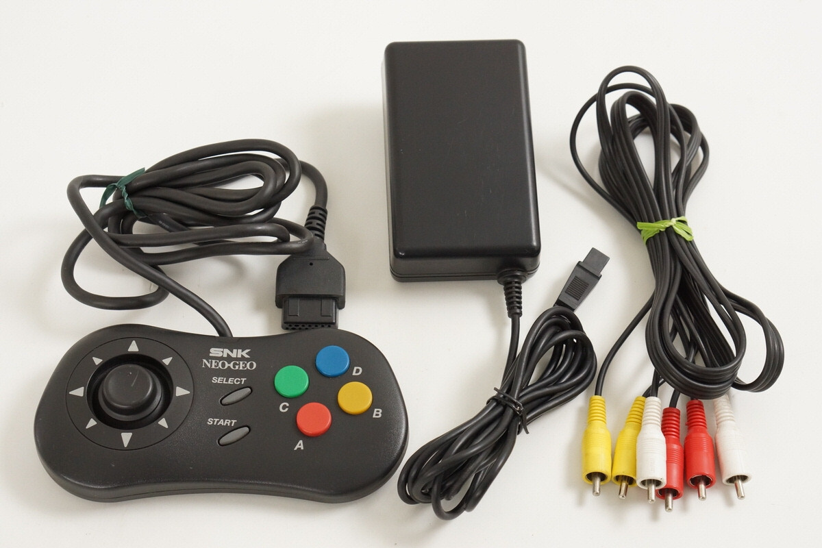 NEO GEO CD Front Loading Console Tested System SNK 012602