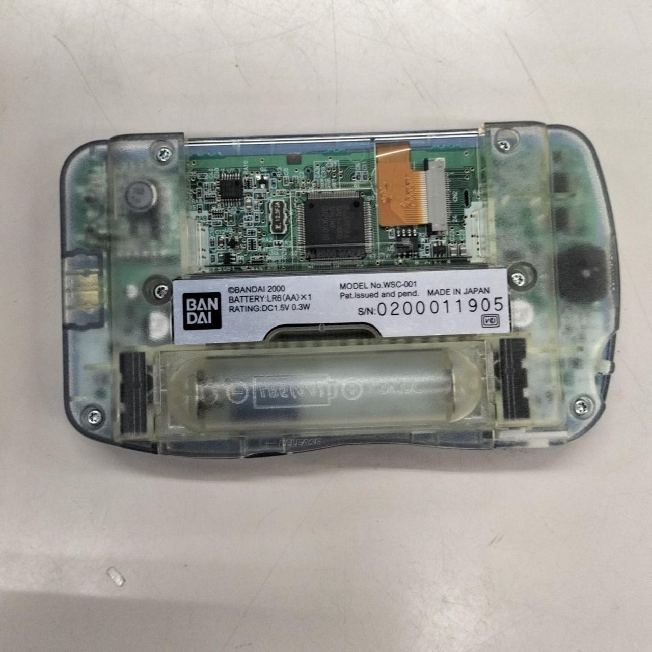 WonderSwan Color Model WSC 001 BANDAI