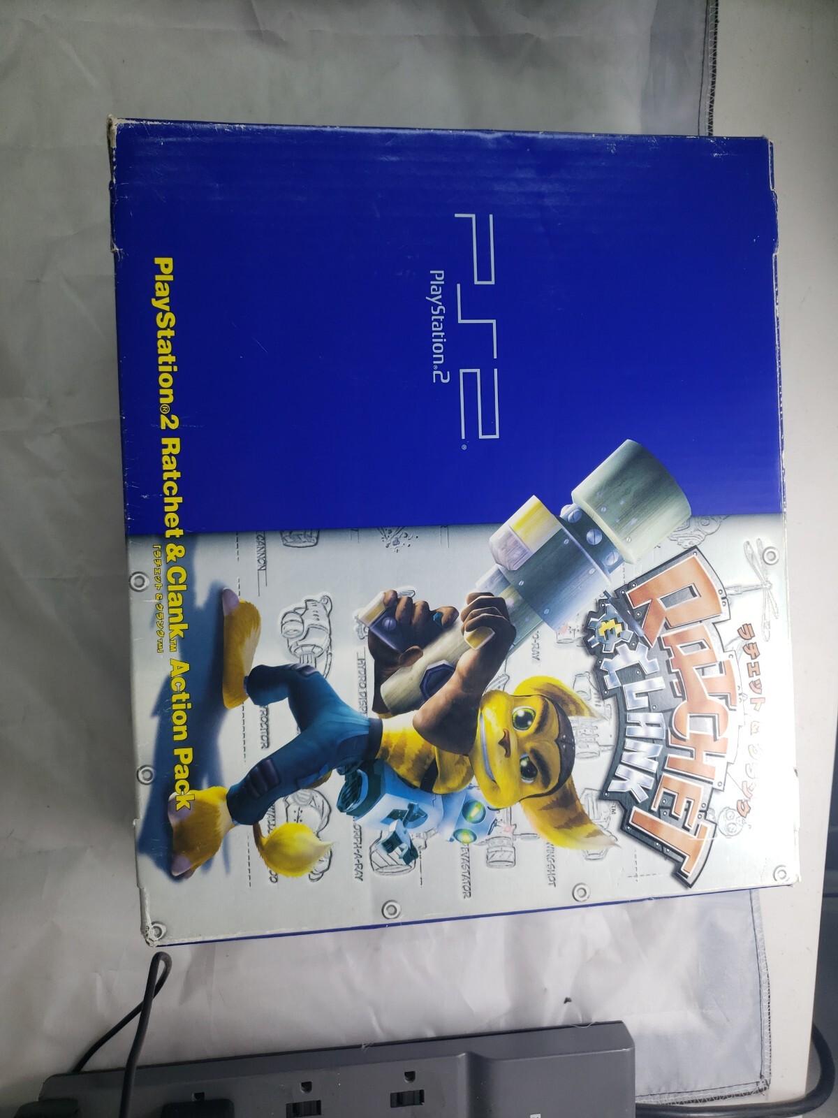 Sony PlayStation 2 Ratchet & Clank Action Pack Black Console -japanese ships USA
