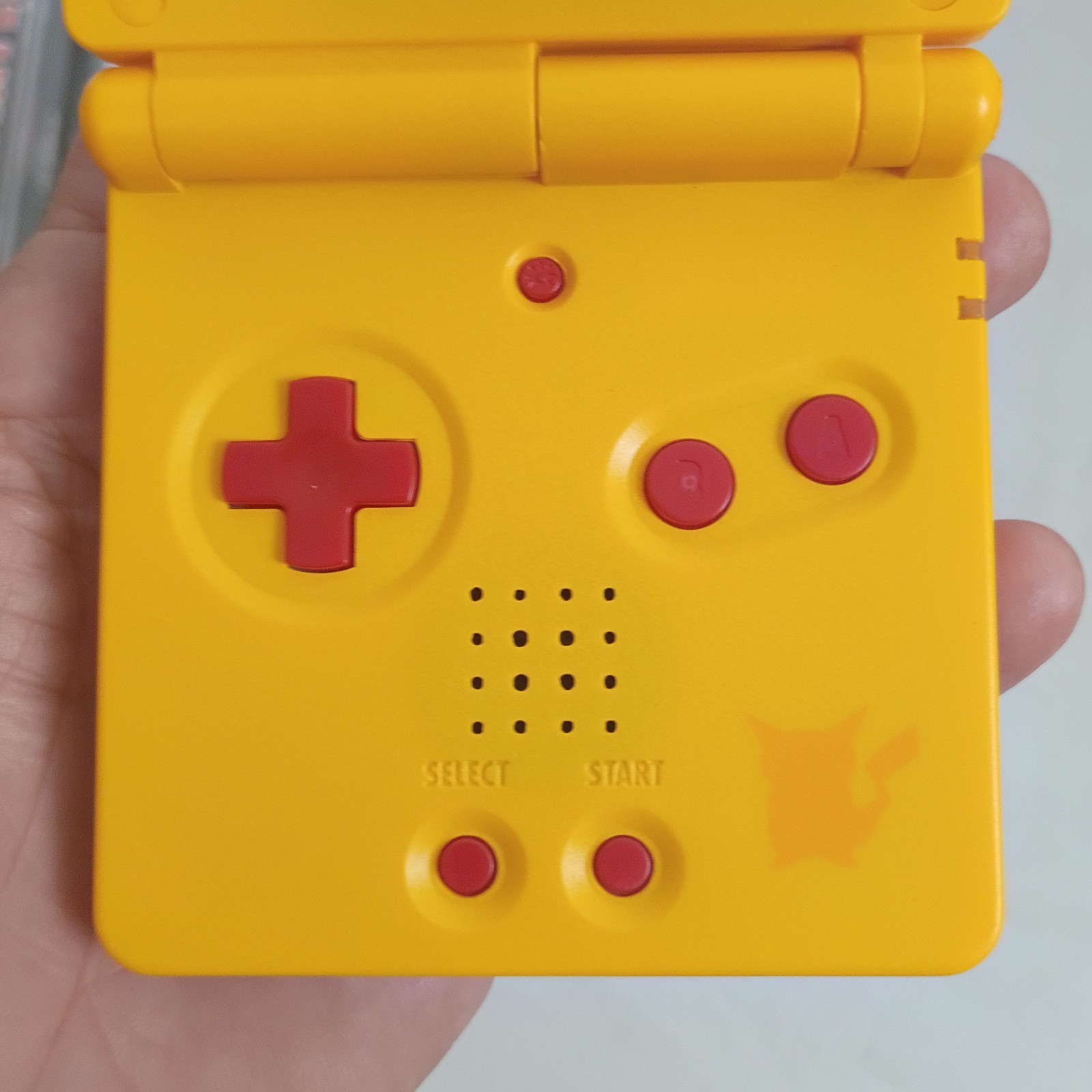 Nintendo Game Boy Advance SP Pikachu Edition Handheld System – Yellow