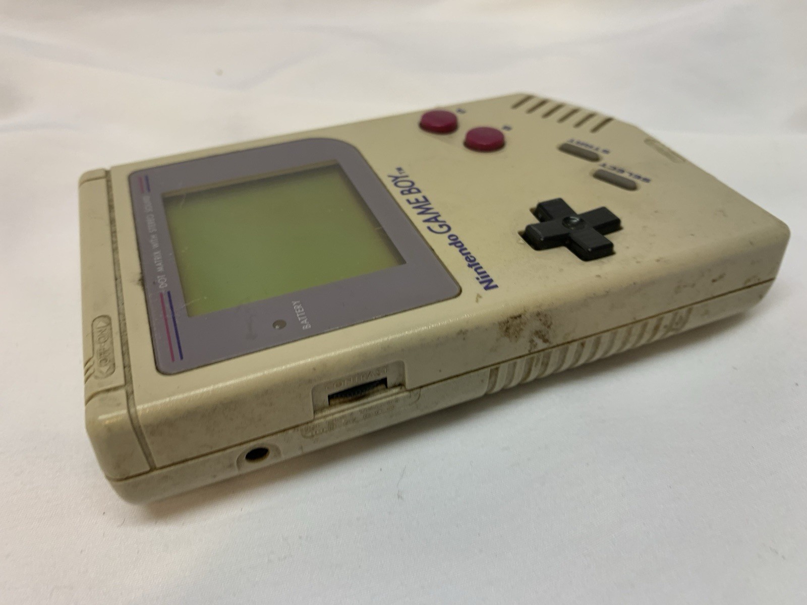Nintendo Game Boy DMG-01 Gray Handheld Console NTSC-J 1989 Battery Powered
