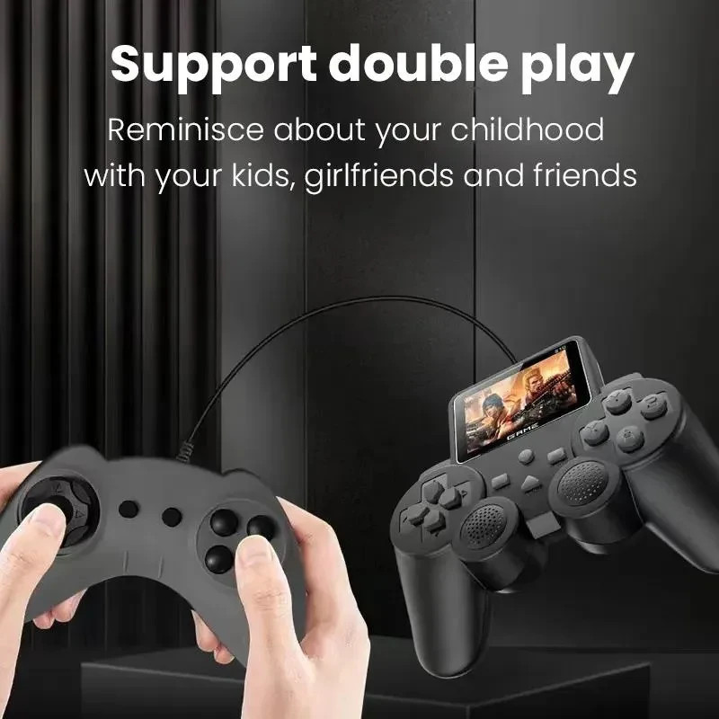 New Kids Retro Handheld Game Console 520 Games Gifts Party Favors Controller
