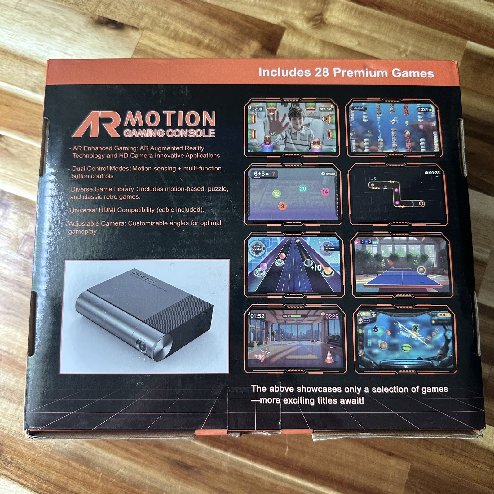 AR Motion Gaming Console for Kids & Families – Plug & Play Video Game System