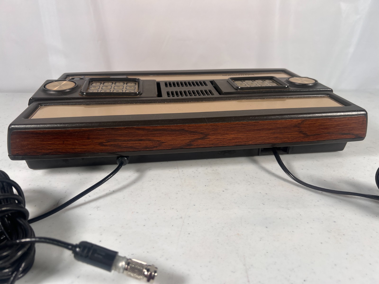 Intellivision Game Console Vintage Mattel 1981 Hong Kong
