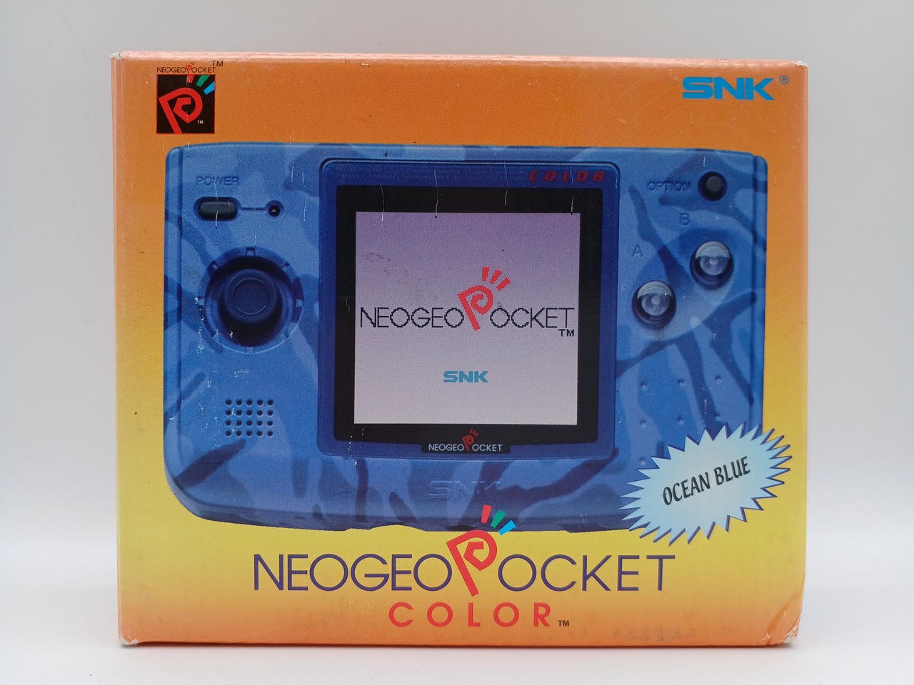 Neo Geo Pocket Color Ocean Blue Model Number Overseas Version SNK