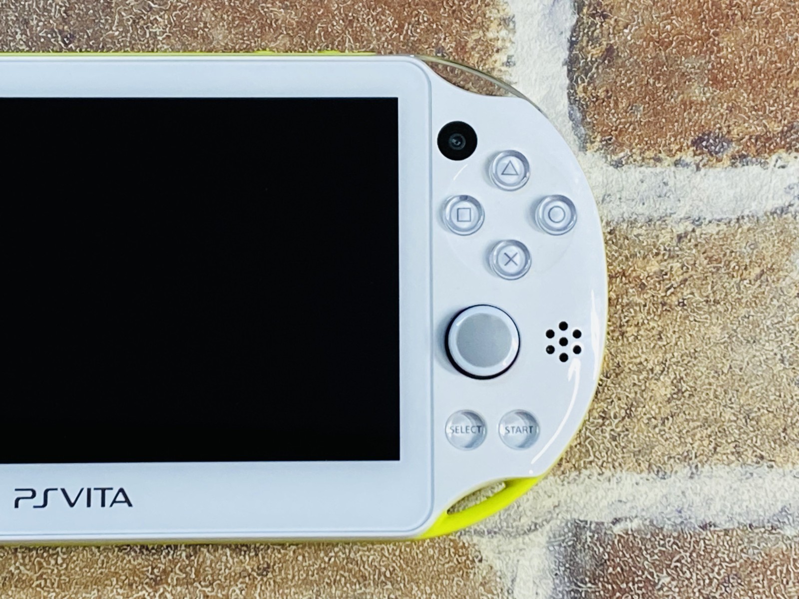 Sony PS Vita Lime Green/White PCH 2000 ZA13 Playstation Charger 16GB Tested Ex