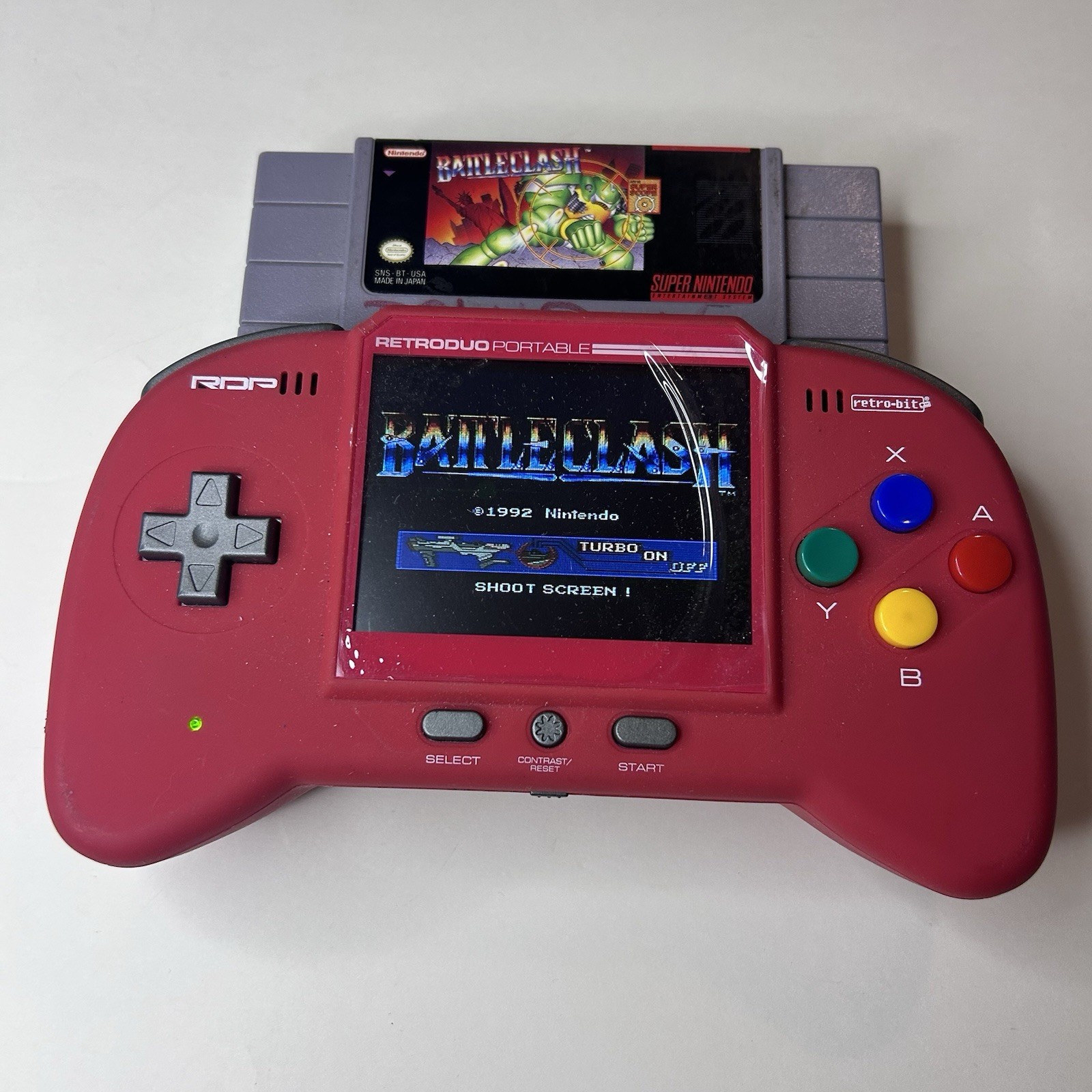 Retro Duo Portable V2.0 Core Edition Handheld System Nintendo NES SNES Vintage