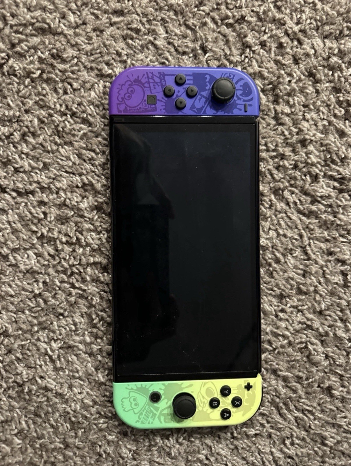 Nintendo Switch OLED Splatoon 3 Edition Tablet Only Rare Edition ⭐️ With Charger