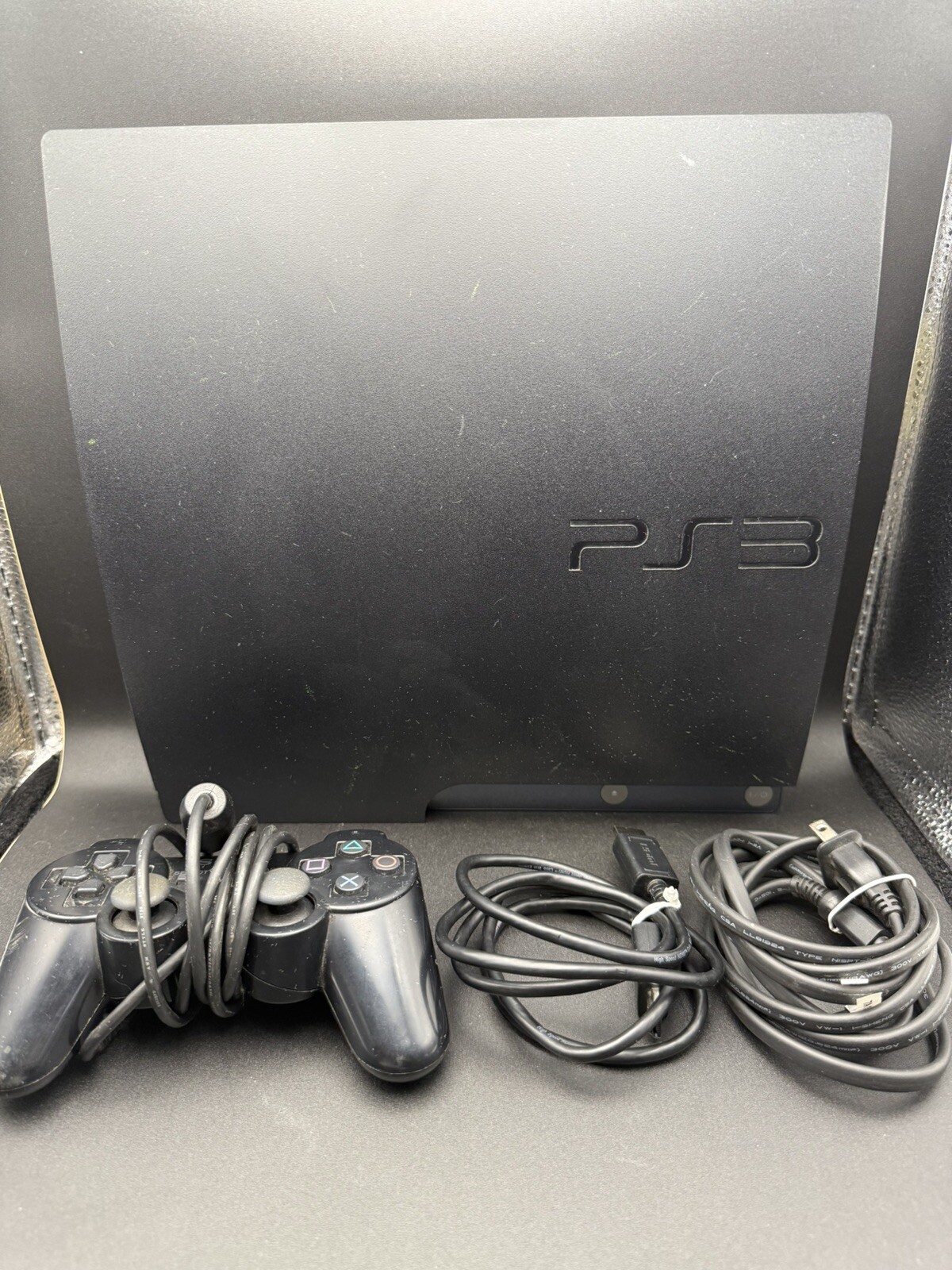 Sony PlayStation 3 Slim PS3 250GB Black Console System CECH-2001B Bundle + Games