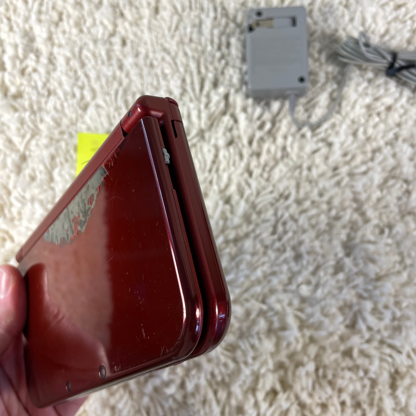Nintendo “New” 3DS XL Metallic Red Handheld Console System RED-001 Top IPS Works