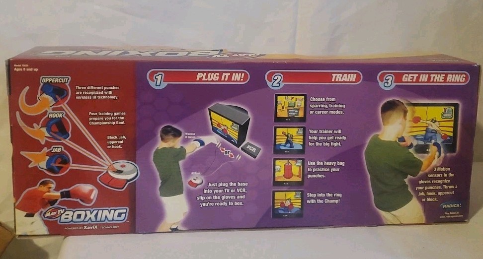 Play TV Boxing – Get Off the Couch and Into the Ring (2002) by Radica