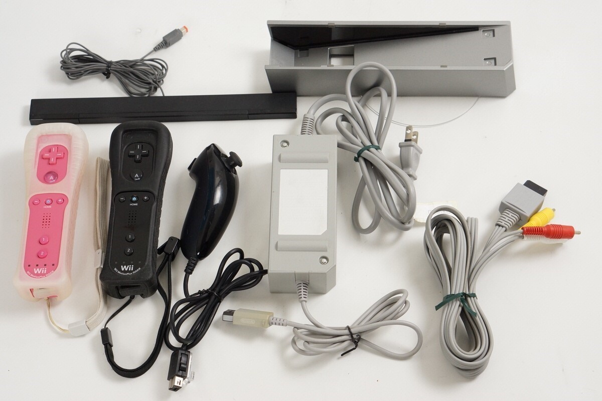 Nintendo Wii Console Black RVL001 -Japan Model- Tested System wii party 51618277