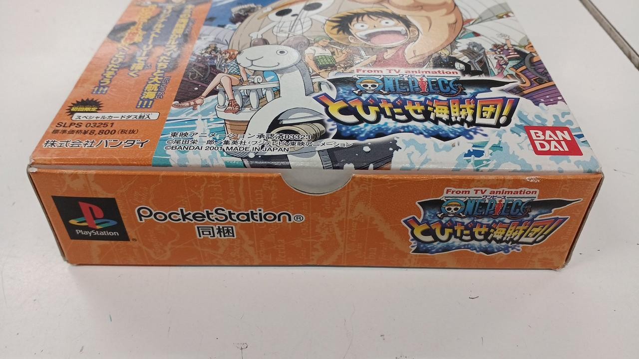 BANDAI SLPS 03251 Jumping Pirates! Pocket station included