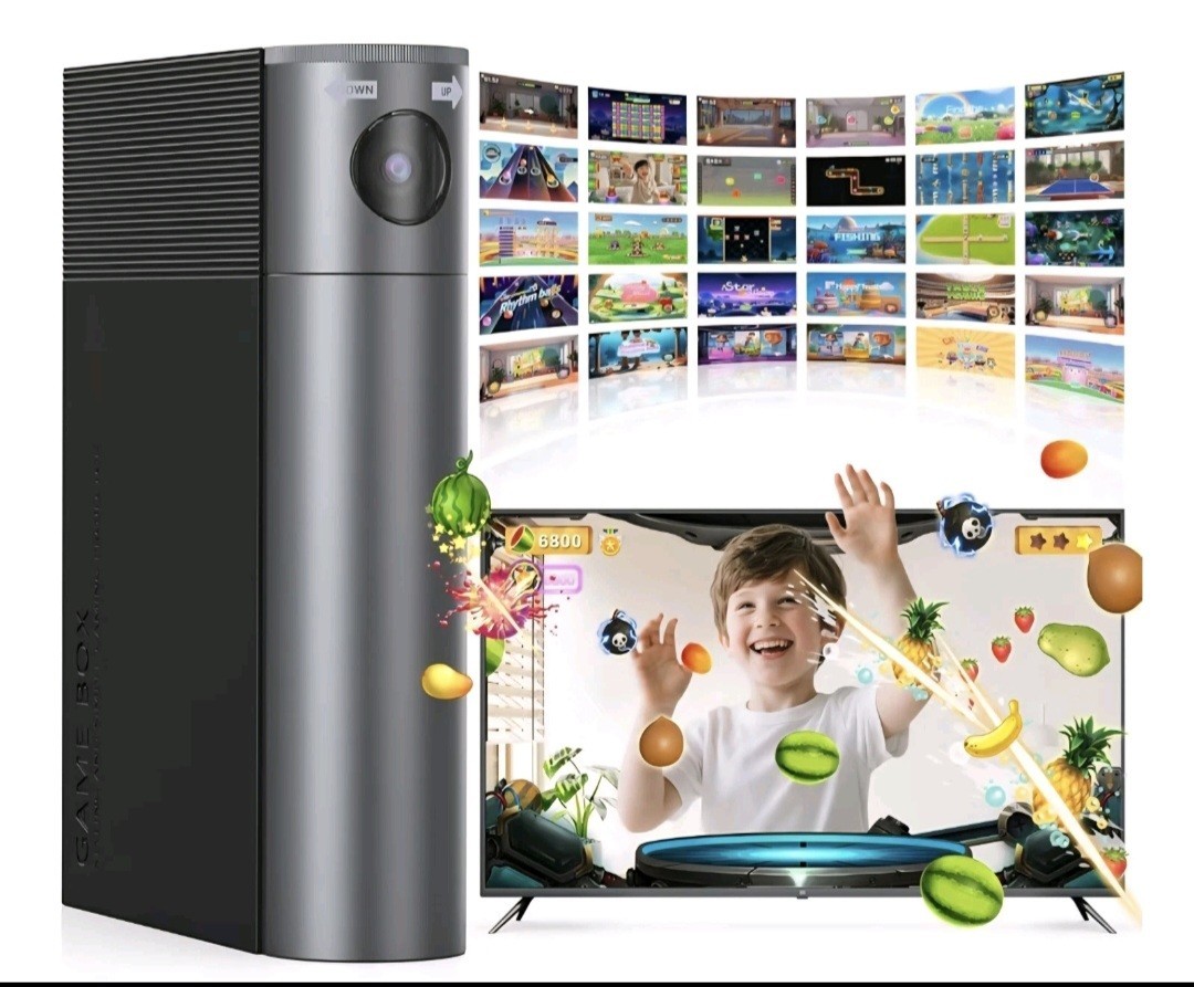 MetFut AR Motion Plug & Play Video Game System for Kids & Family Fun