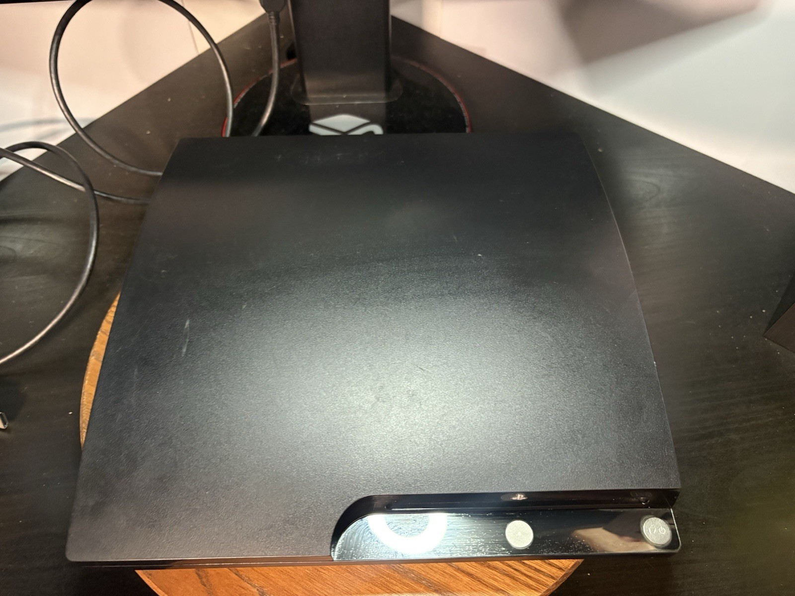 PlayStation 3 (PS3) Slim 120GB (AS IS/ FOR PARTS OR REPAIR) Freezes Up (No Cords