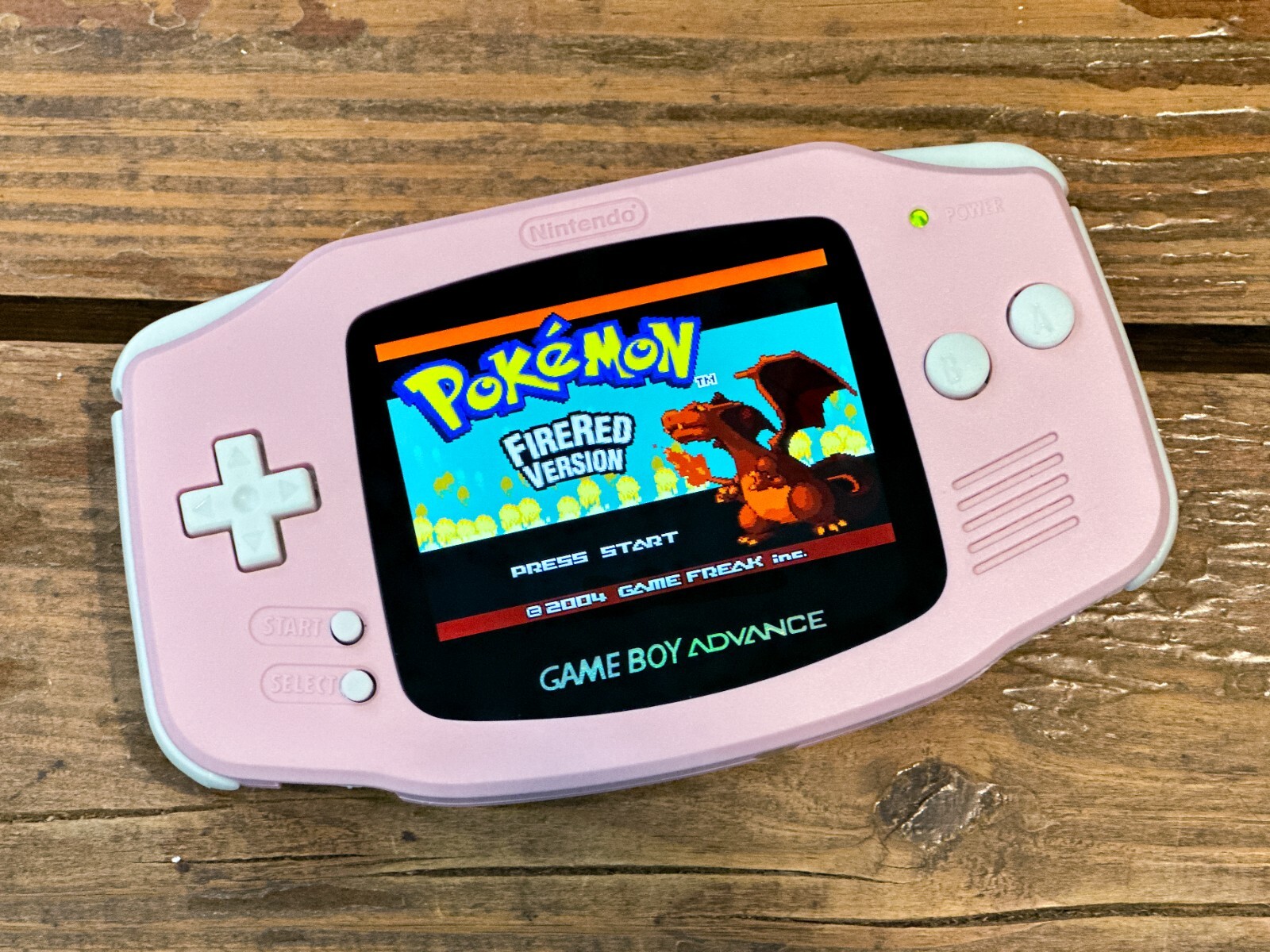 Nintendo Game Boy Advance GBA Backlight IPS LCD System Rechargeable USBC Battery