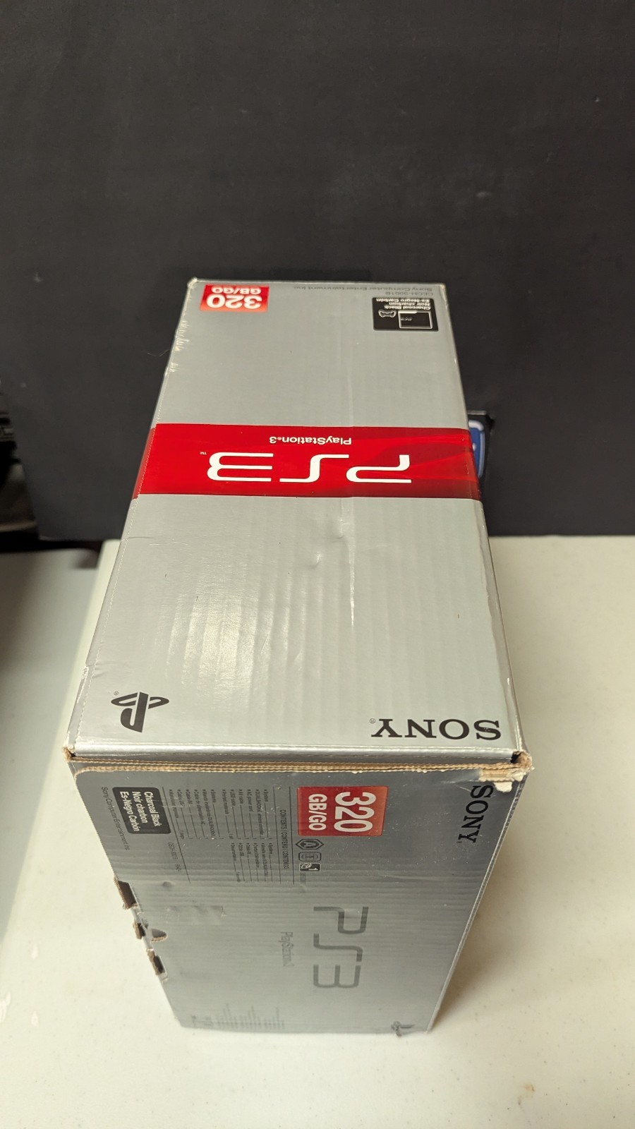 Sony PlayStation 3 PS3 Console Slim 320GB CIB CECH-3001B CIB COMPLETE TESTED