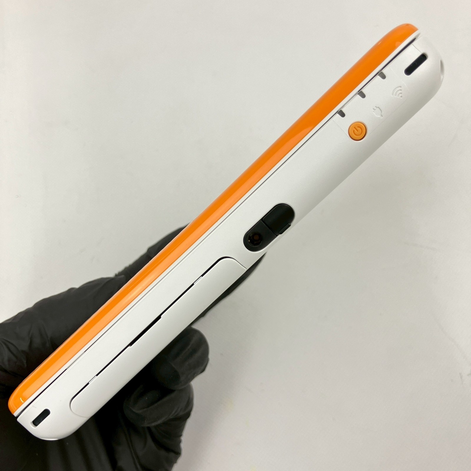 Nintendo new 2DS LL XL White Orange S Rank Console Only Japanese Only 655