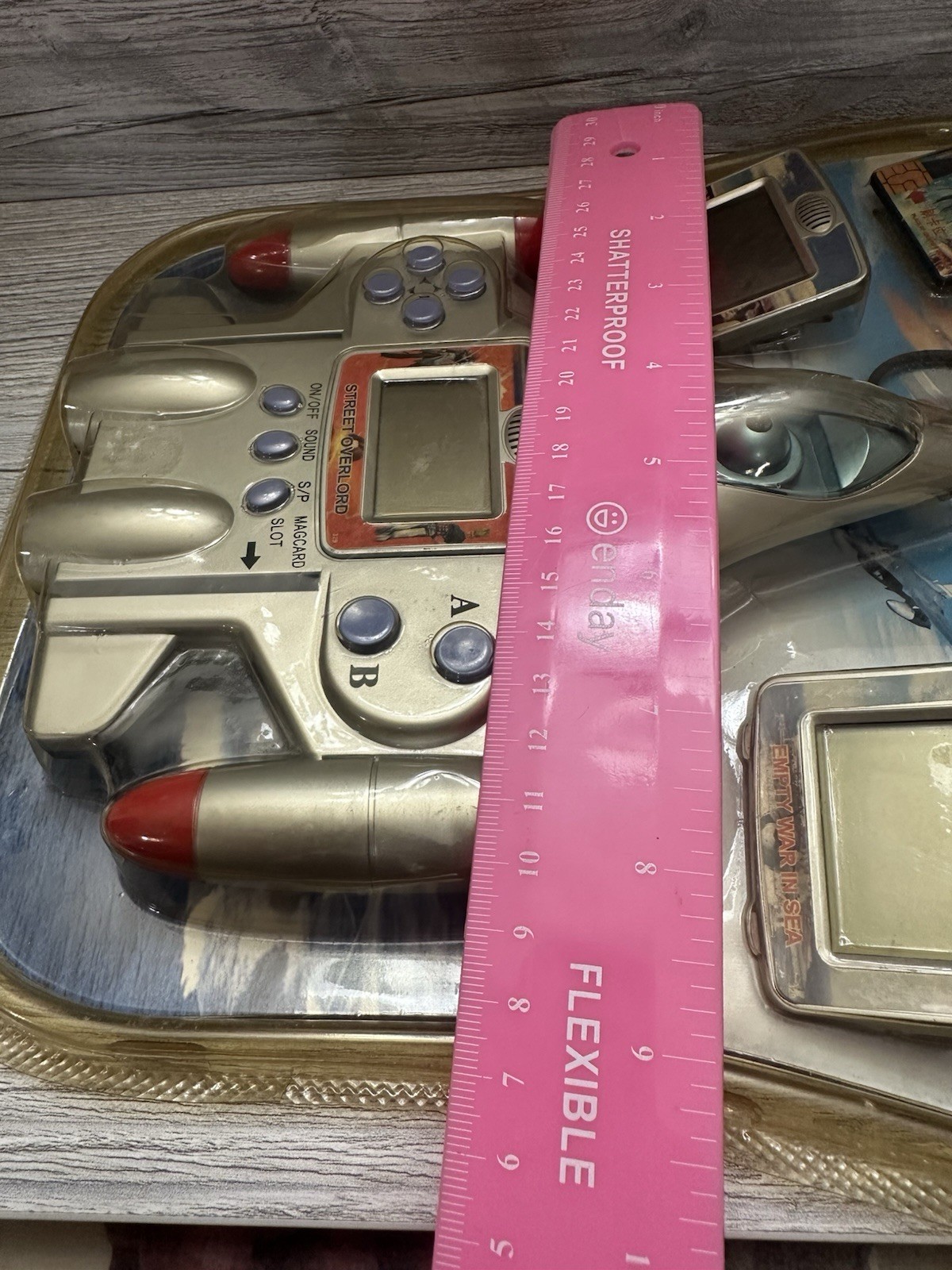 TORNADO FIGHTER PLANE HANDHELD VIDEOGAME UNIT Preowned Used Condition *Details*