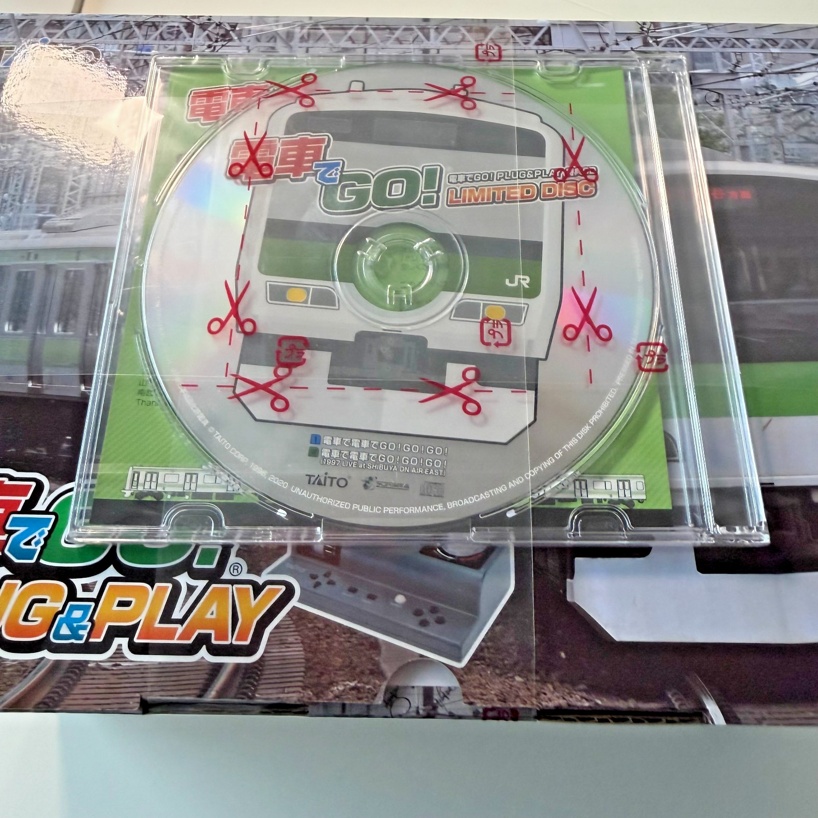 Taito Densha de GO! Plug & Play TV Game Console NTSC-J New Sealed w/ Limited Dis