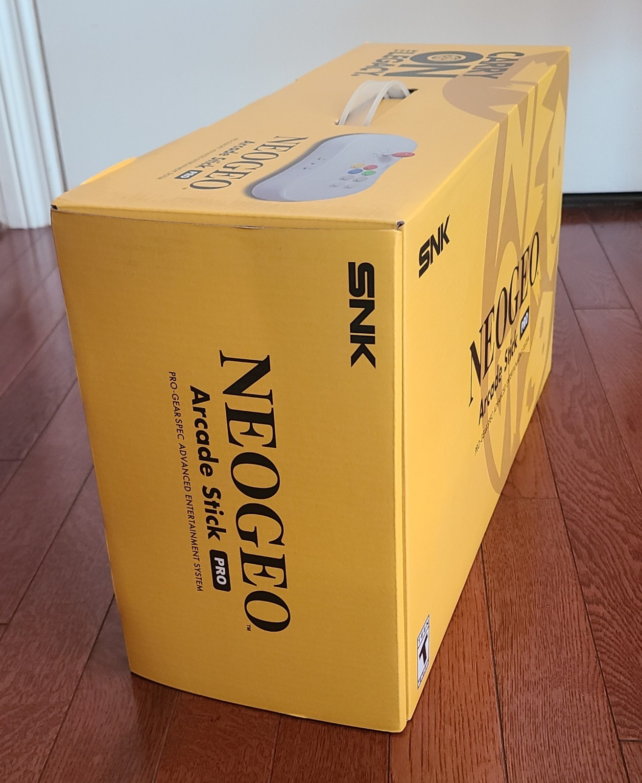 SNK NEO GEO Arcade Stick Pro – Brand NEW + SNK Silicone Joystick Ball Cover