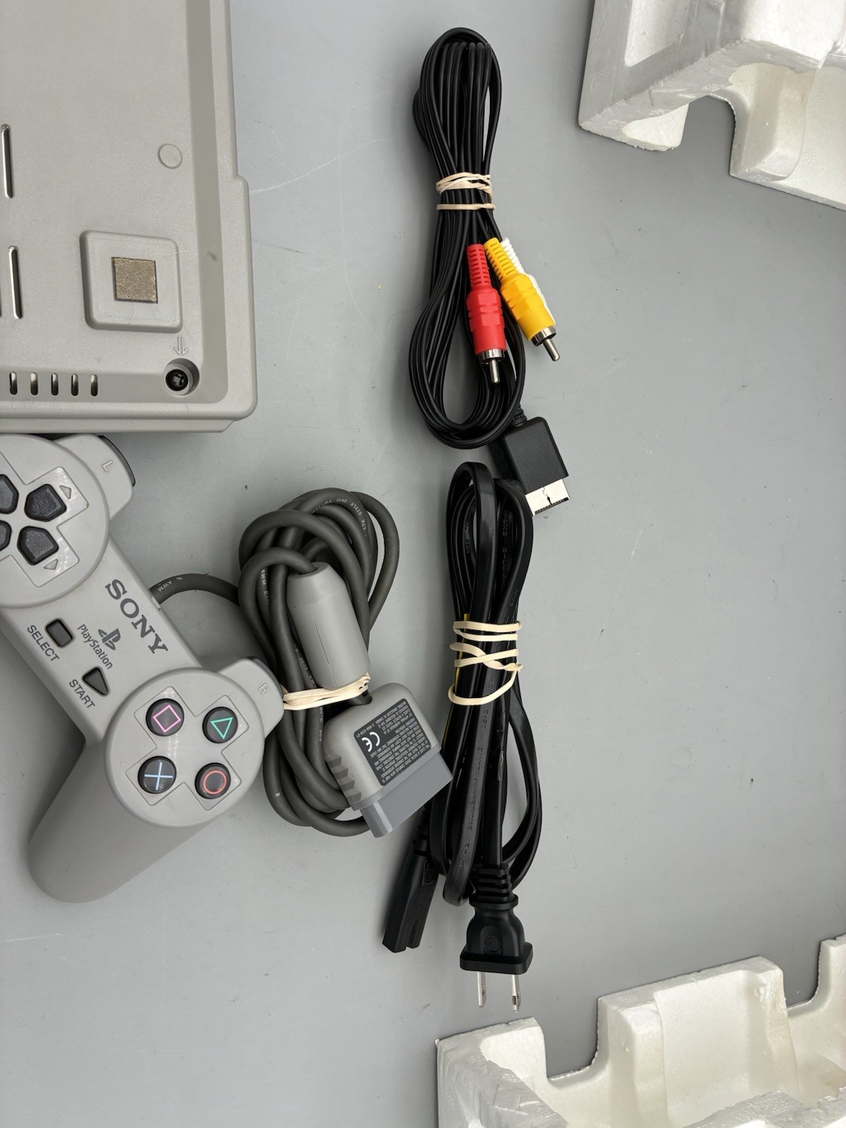 SONY PS1 PLAYSTATION 1 CONSOLE IN BOX SCPH-1001 AUDIOPHILE FIRST GEN TESTED