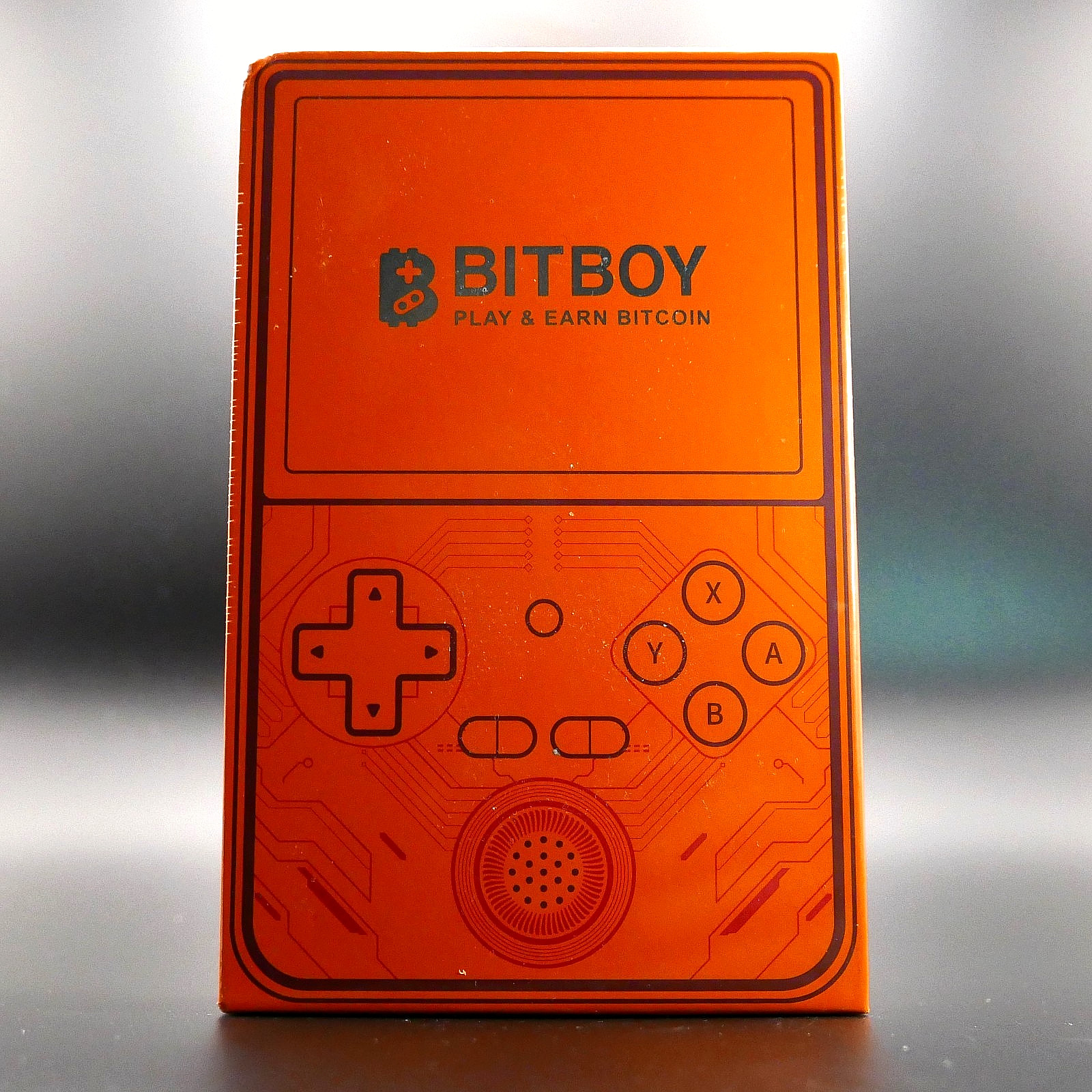 BitBoy One • BTC Orange Special Edition • Handheld Gaming Console & Crypto Miner