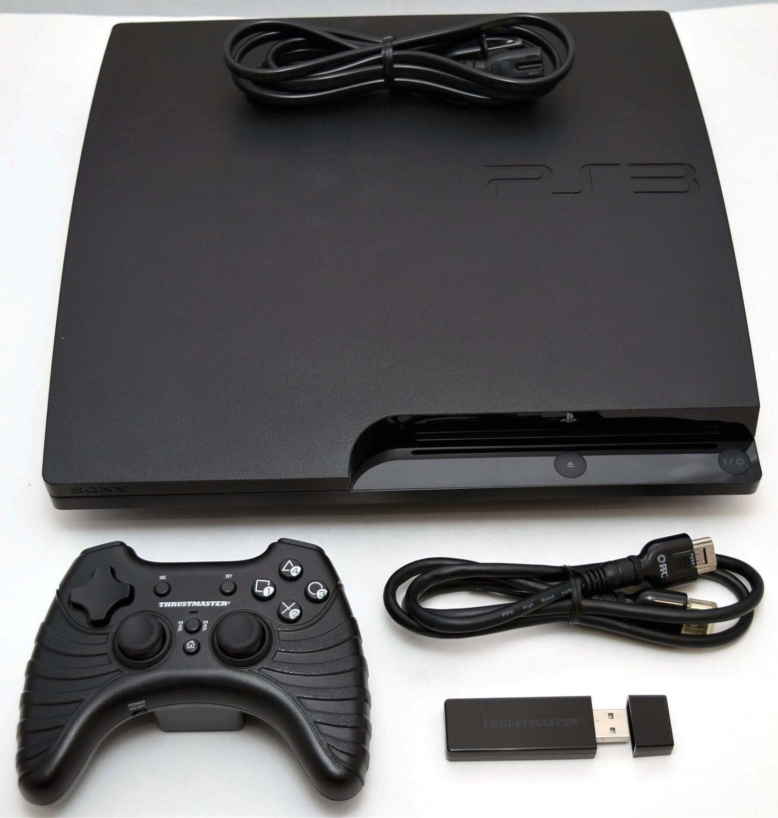 Sony Playstation 3 Slim 250gb Game Console System PS3 Controller HDMI Bundle