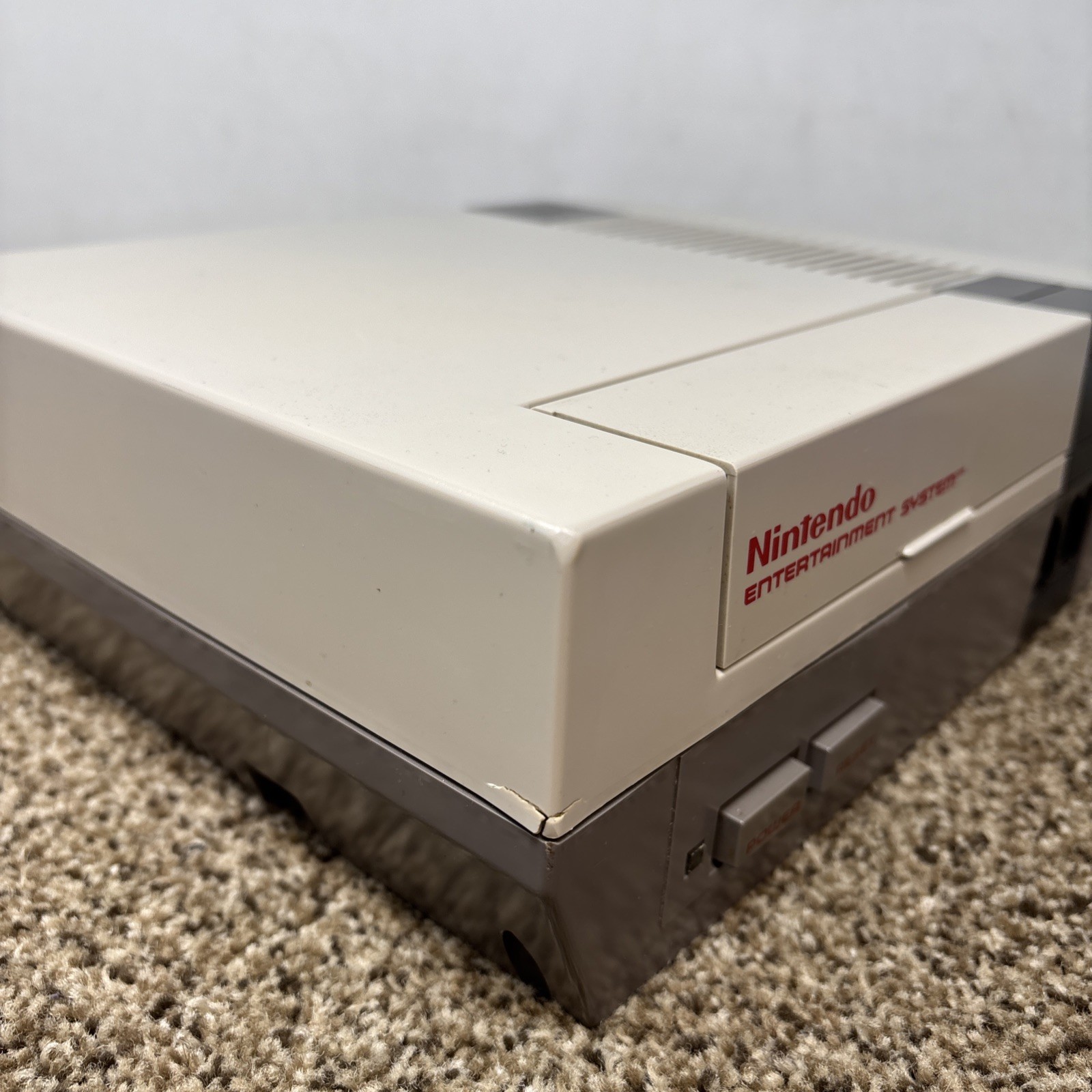1985 Original NES Nintendo System Console + New 72 Pin Authentic Tested Bundle