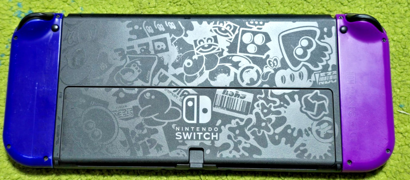 Nintendo Switch OLED Console Gaming System HEG-001 Splatoon 3 Edition