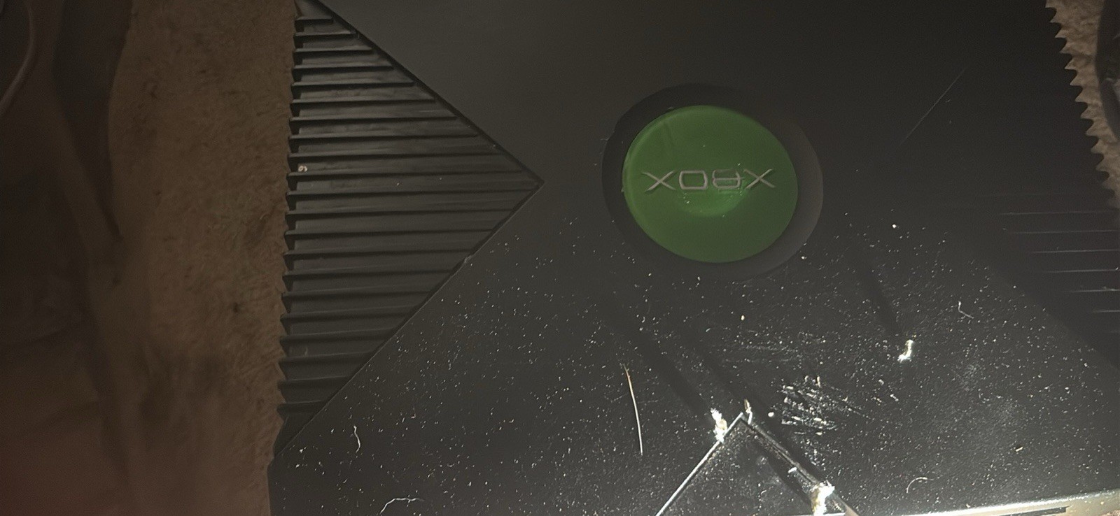 Microsoft Xbox Original Console Only Black NTSC-U/C 480p Ethernet DVD