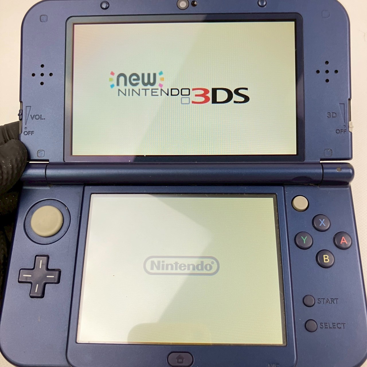 Nintendo new 3DS LL XL Metallic Blue Console Only Region Japanese Only 718