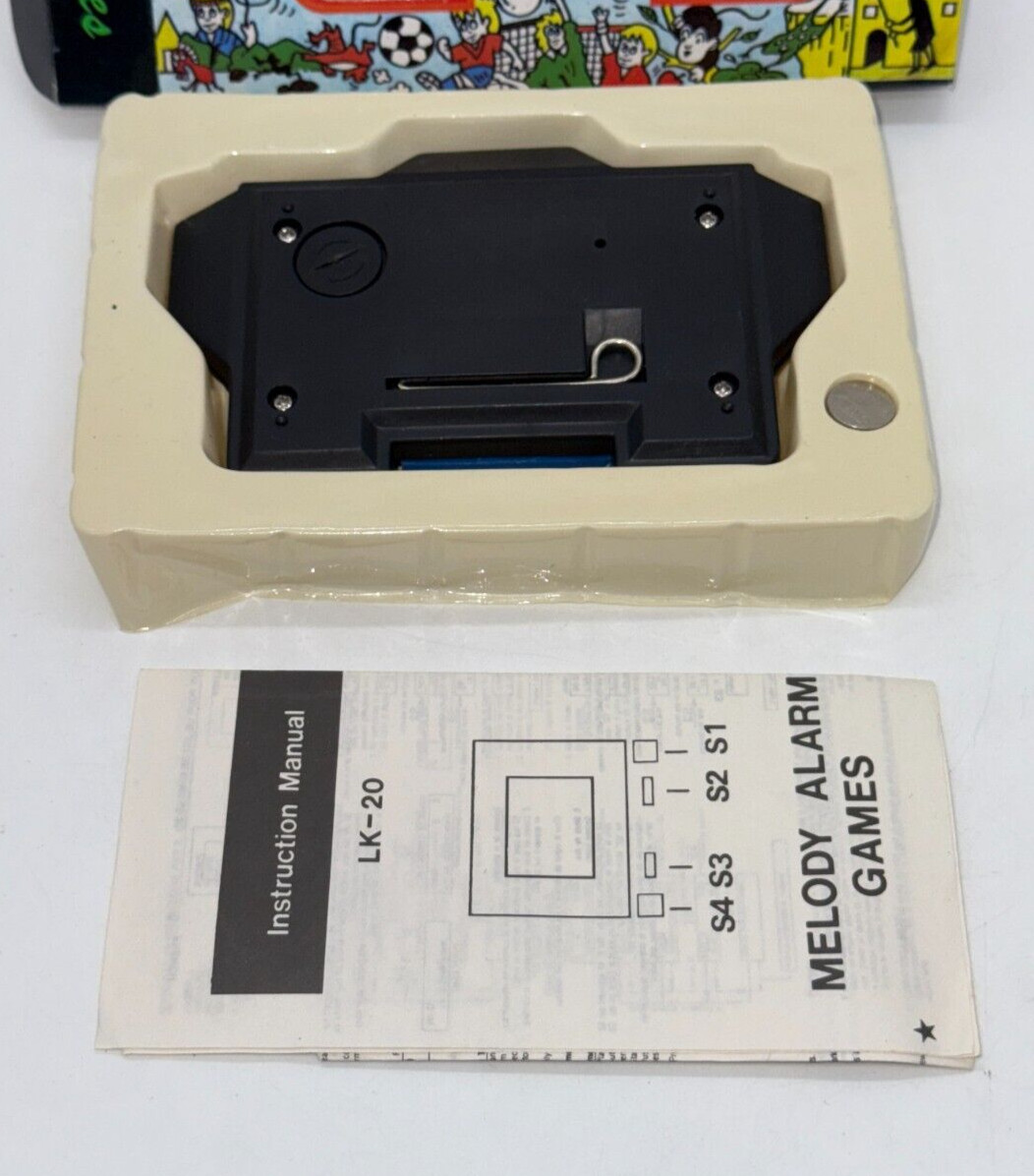 MOTORCYCLE – LCD Game & Watch Portable Console – 1990’s – DEADSTOCK – BOXED