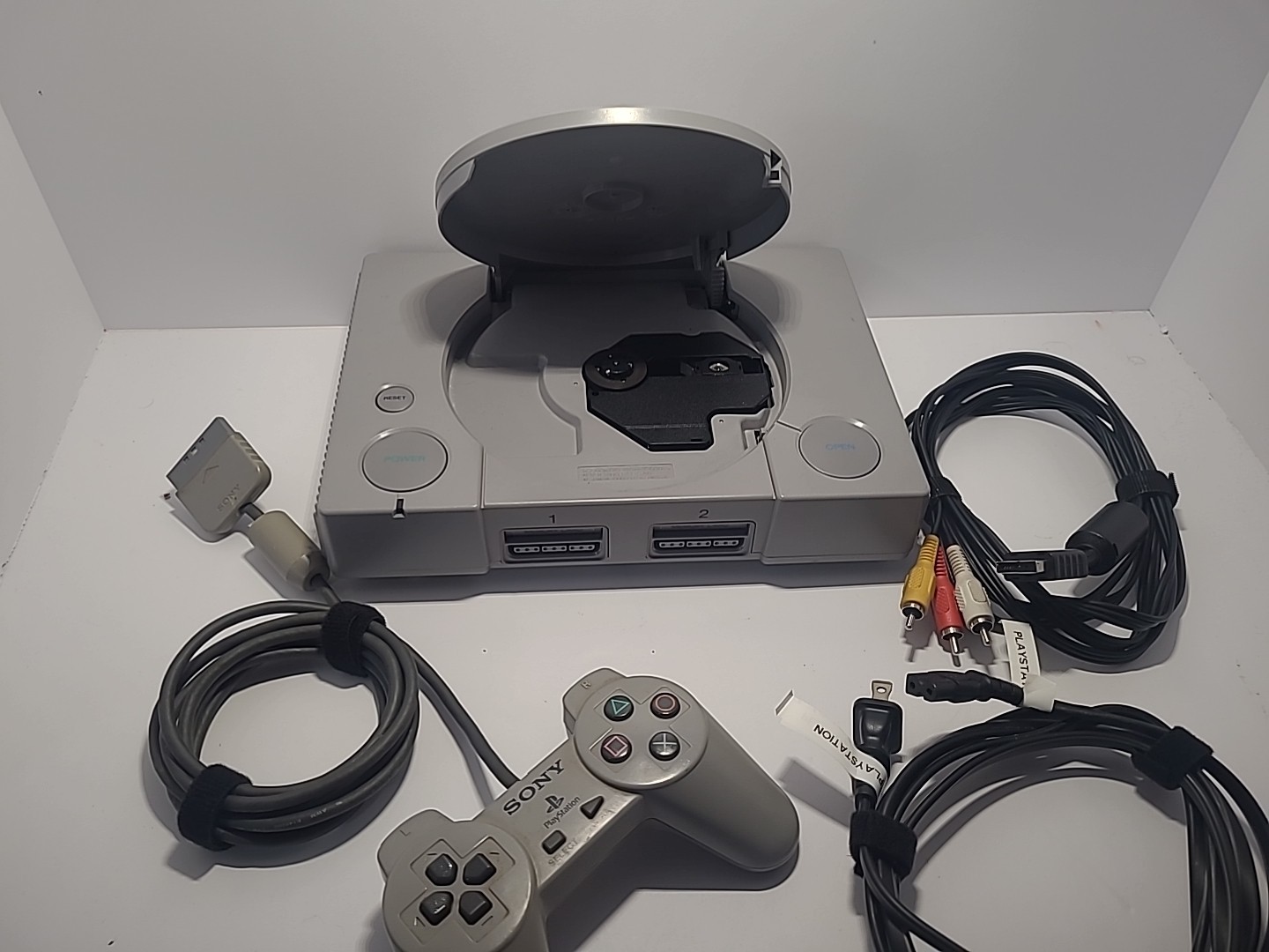 Sony PlayStation 1 PS1 SCPH-9001 Console With 1 Controller Set tested working
