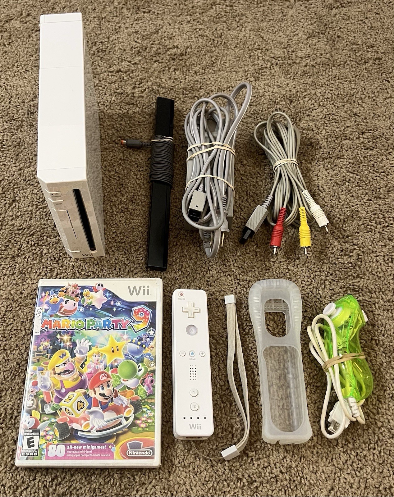 Nintendo Wii Console Bundle + Mario Party 9