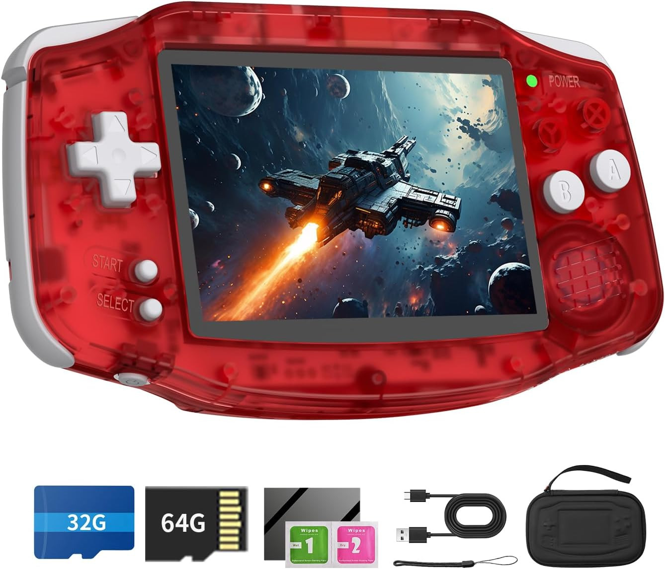 RG34XX Retro Handheld Game Console 3.4″ IPS Screen 32G Linux 64-Bit System RG 34
