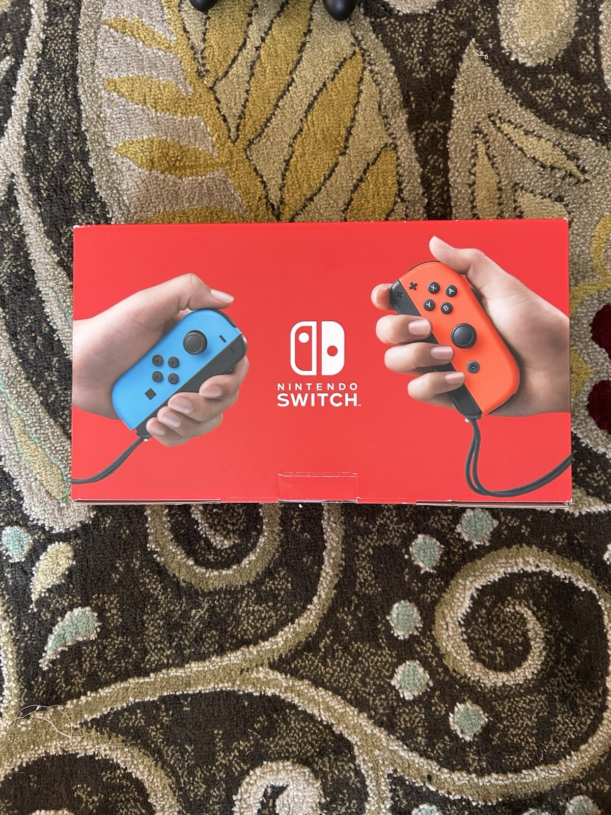 Nintendo Switch with everything still included works perfectly fine.