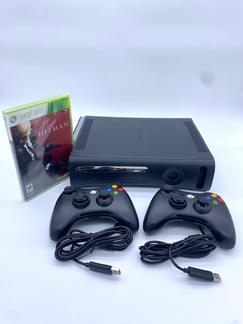 Microsoft Xbox 360 Elite 120GB Console Bundle New Hitman Absolution