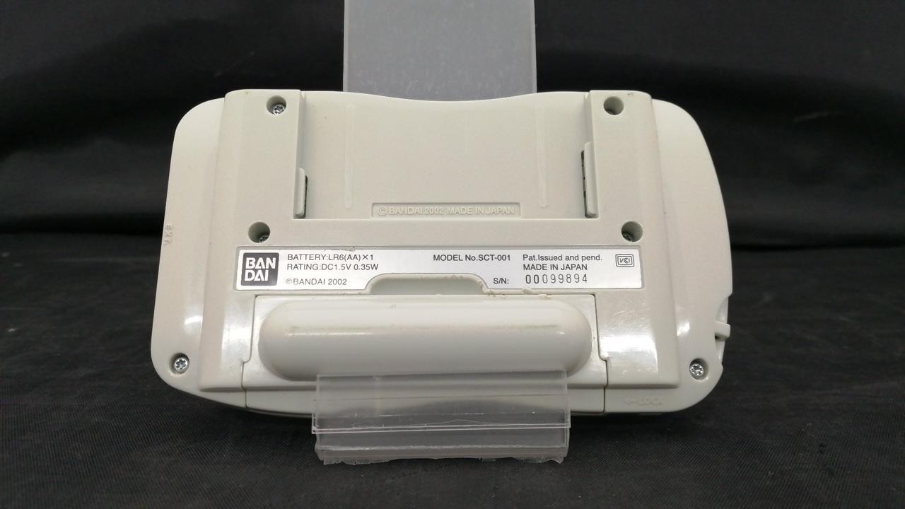 Bandai WonderSwan Crystal Handheld Console Used