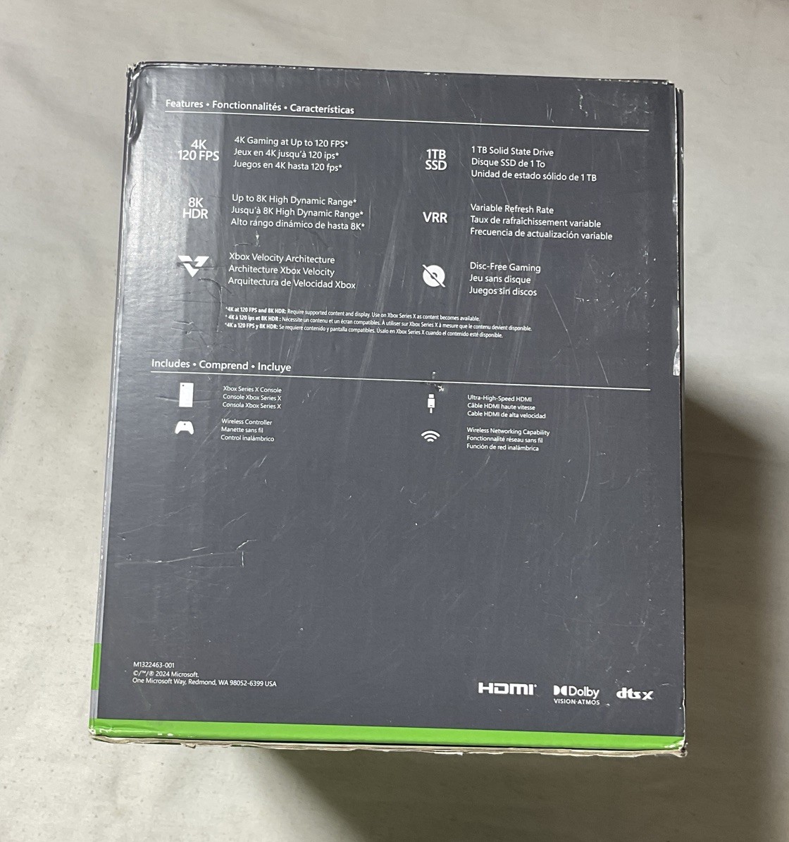 Xbox Series X 1TB All-Digital Console – White -Brand New In Box (Damaged Box) G8