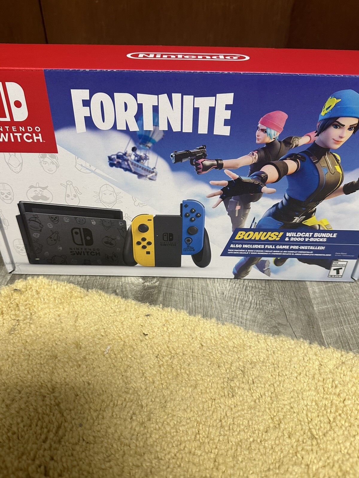 nintendo switch fortnite wildcat