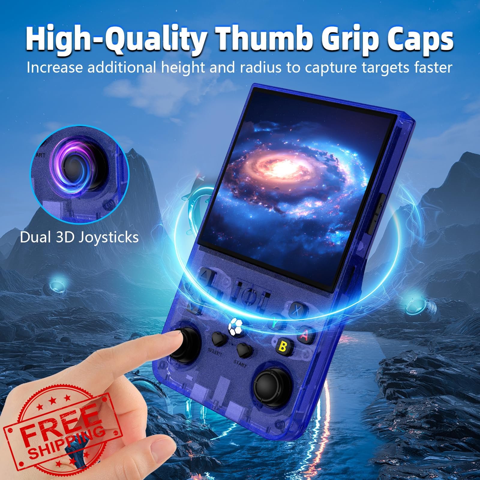 WDYQJE R36MAX Console Lndigo Blue 128gb