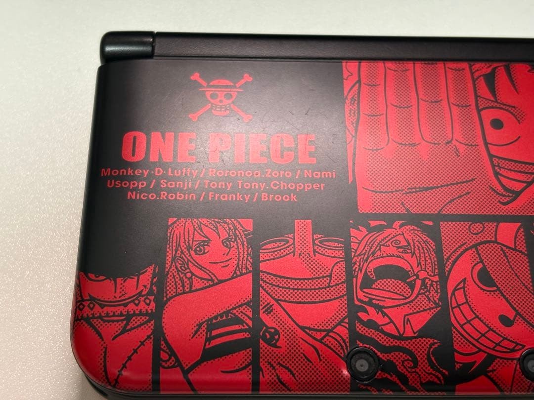 Nintendo 3DS LL One Piece Limited Edition Luffy Red Ver Console Only