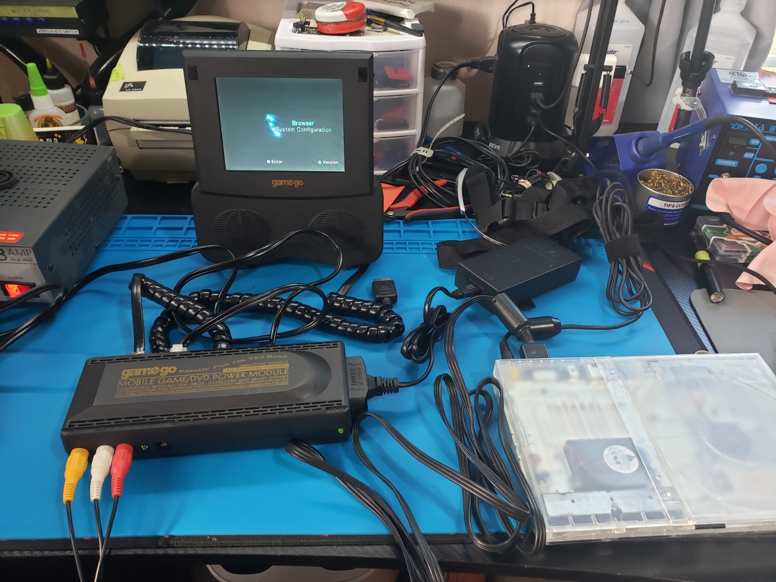 Gamego Deluxe 4001 ATC, Video Games Mobile Screen, Multi-use Lcd Tested!