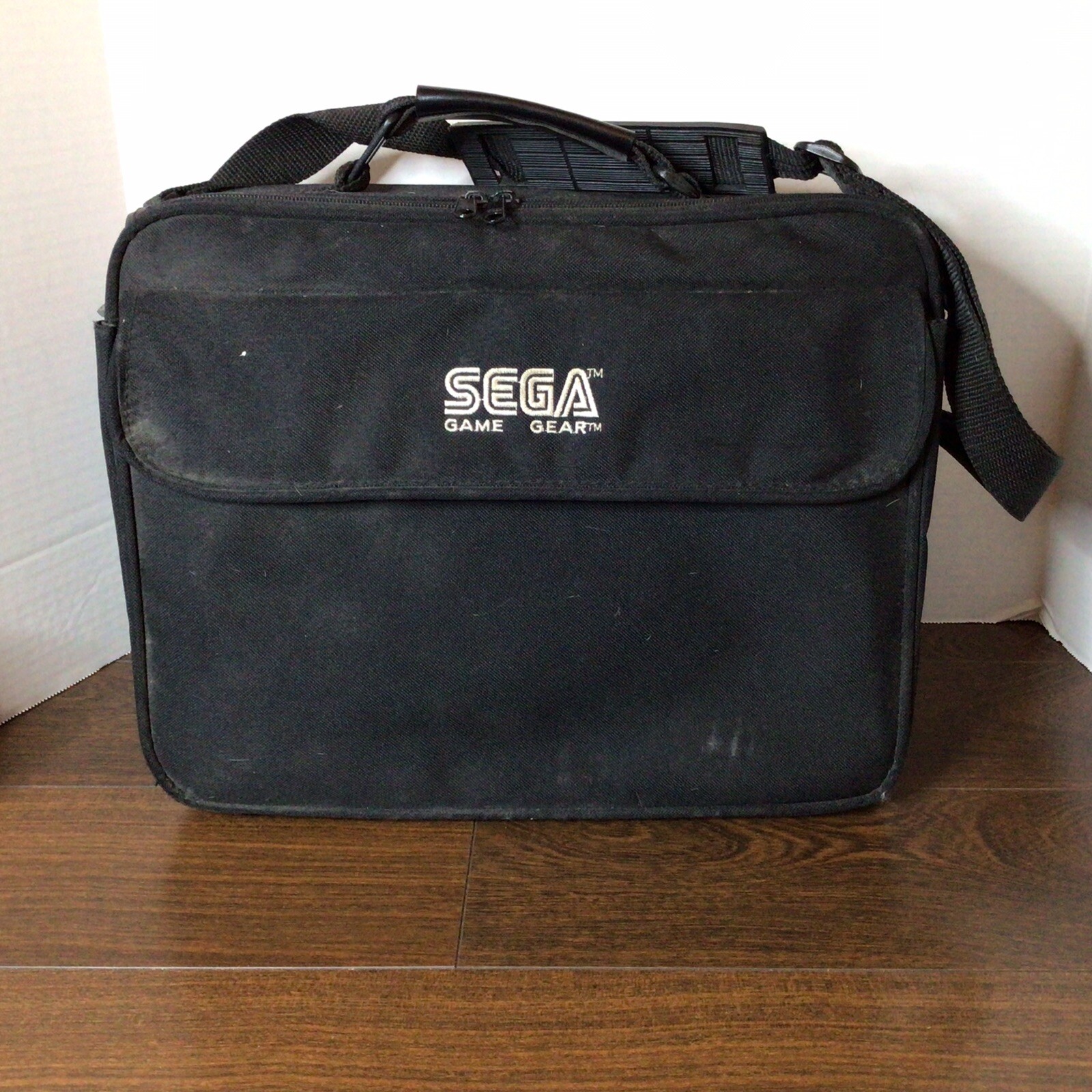Sega Game Gear Bundle – Sonic 2, Travel Case, Power Supply, Battery Pack – Works