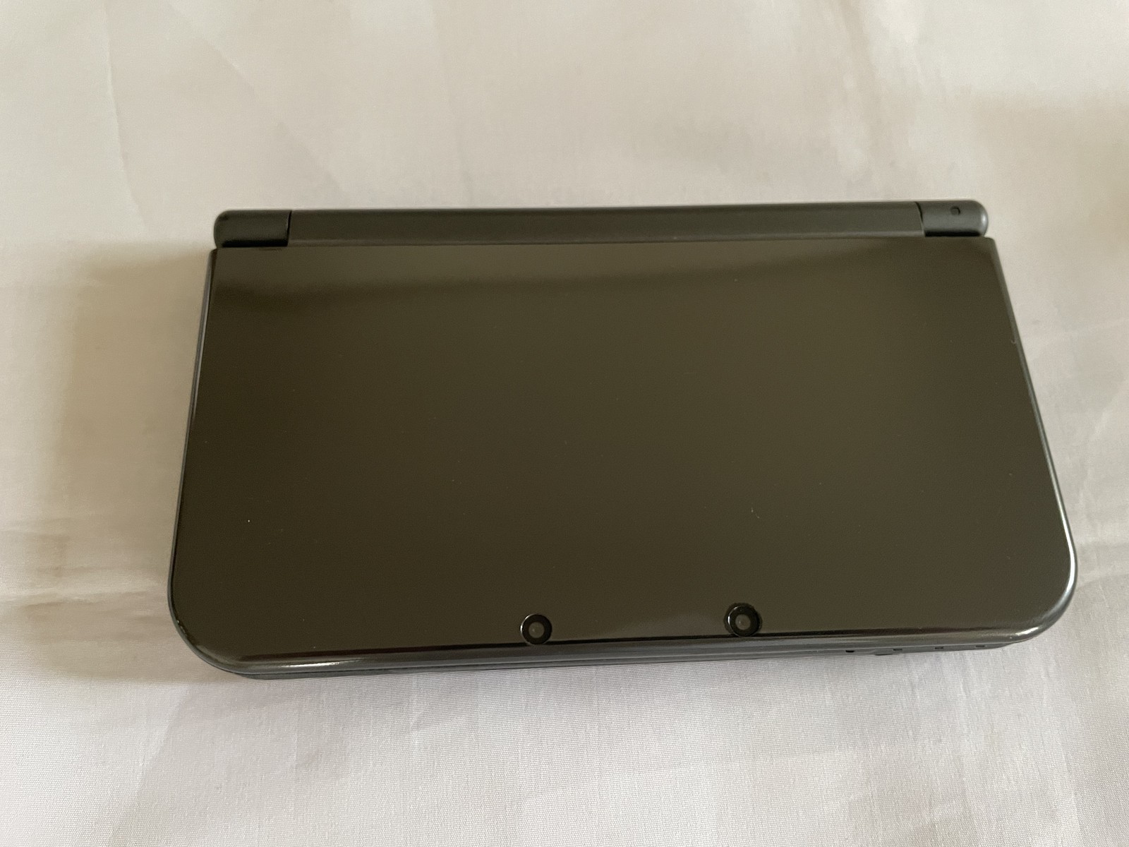 Nintendo New 3DS XL Metallic Black NTSC-J JPN Console Box Charger #046 z#127