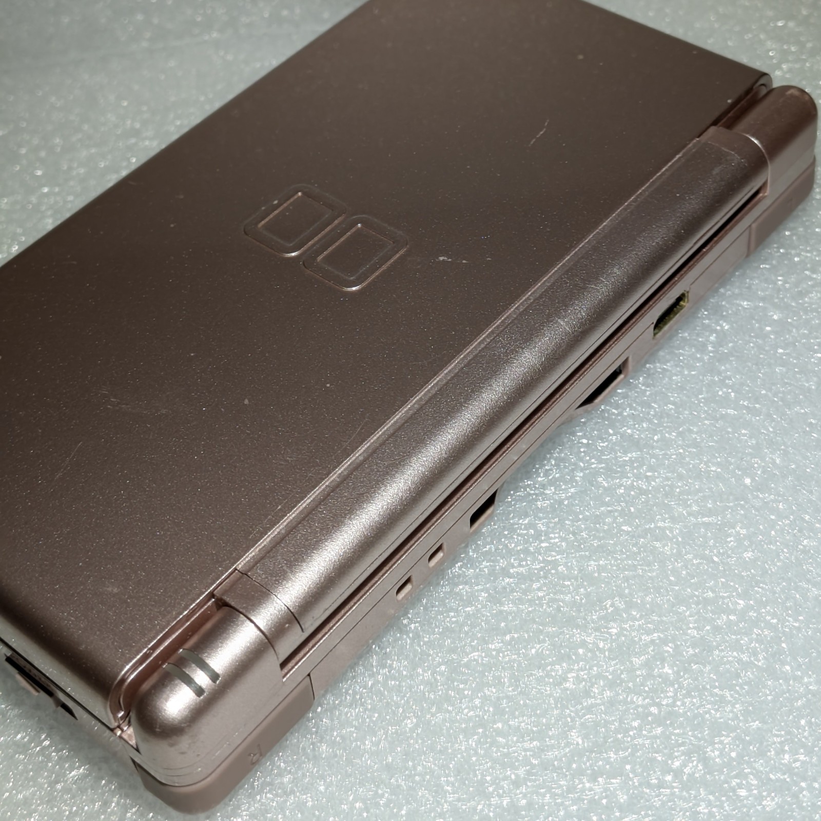 🎮🌸 Nintendo DS Lite Metallic Rose Console, Tested Working, Used (NDS)